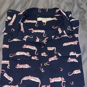 Loft Utility Blouse Xl